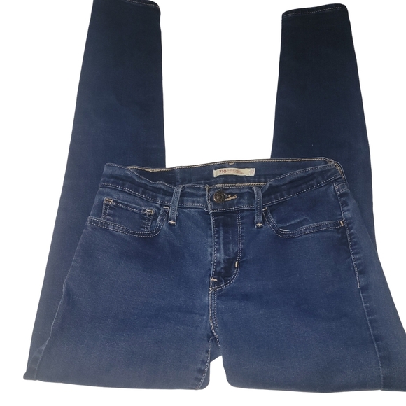 Levi's 710 Super Skinny Jeans Size 27 - Picture 1 of 6